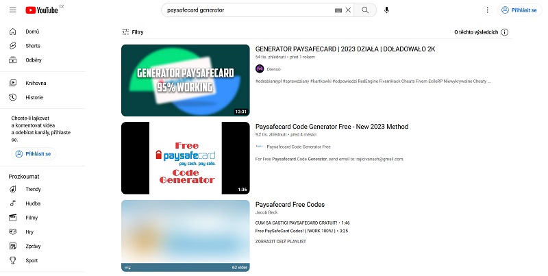 Paysafecard generador fraude