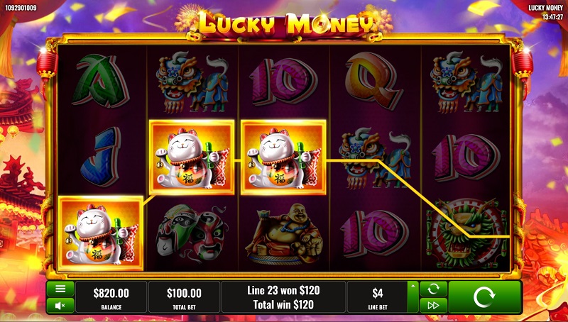Lucky Money náhled automatu