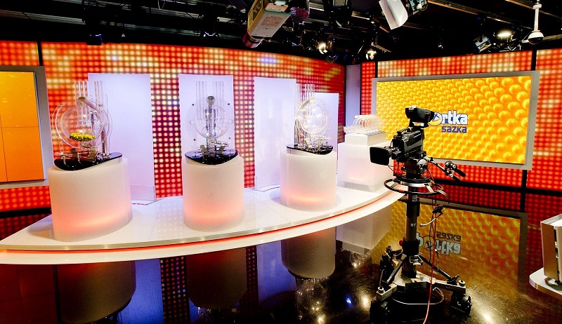 Sorteo de Sportka en el estudio