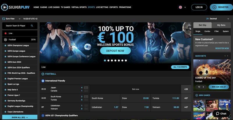Casa de apuestas Silverplay