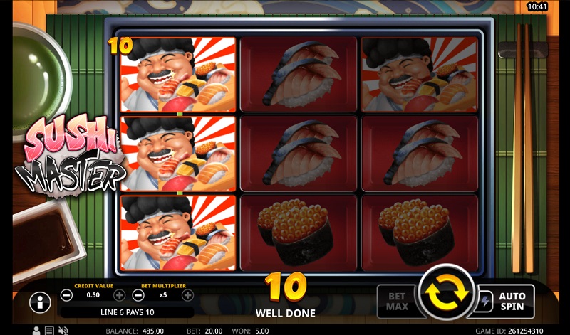 V jednoduchosti je krása automatu Sushi Master