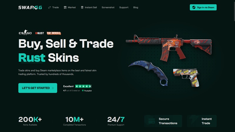 Mercado online Swap.GG