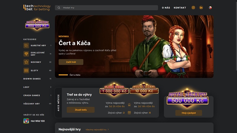 Tech4Bet sitio web