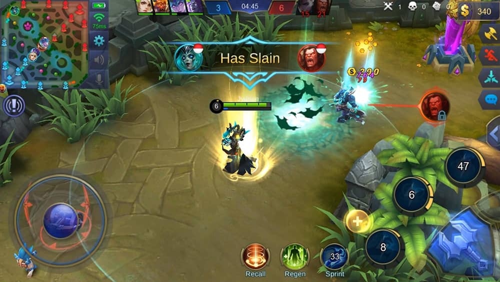 Mobile Legends obrázek ze hry