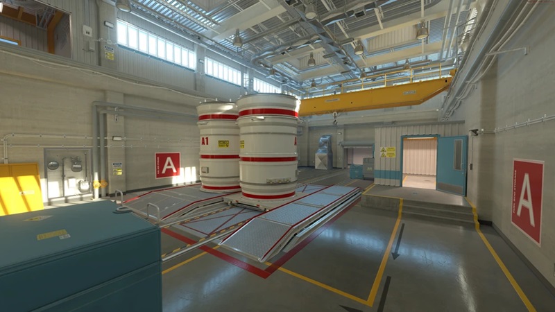 Counter Strike mapas – mapa Nuke