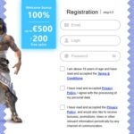 Formulario de registro de LibraBet
