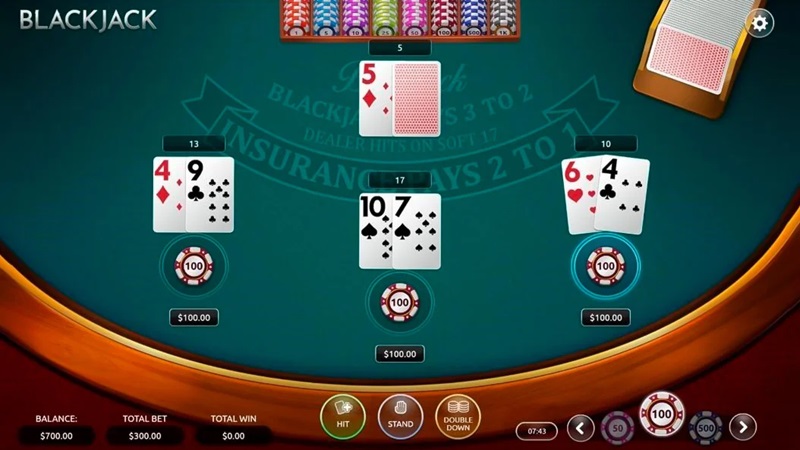 Blackjack en línea