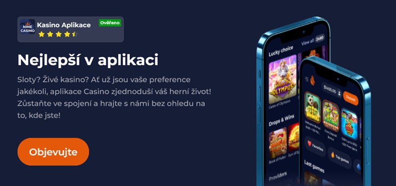 Aplicación NineCasino