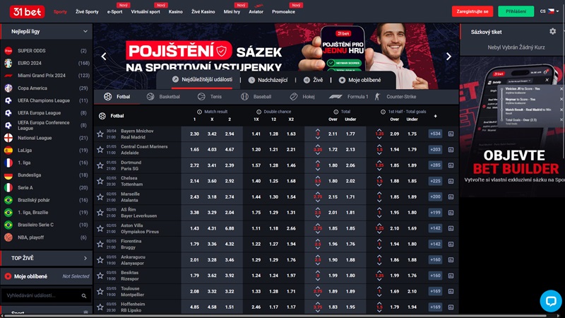 Casa de apuestas 31Bet