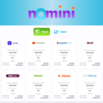 Nomini – depósito y retiro de dinero