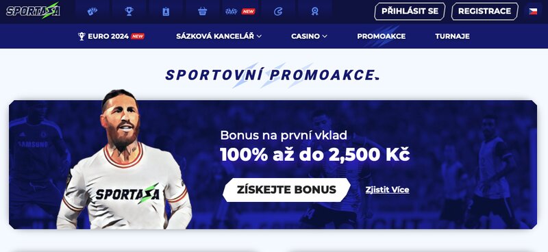 Bono por el primero depósito hasta 100 € en la casa de apuestas Sportaza