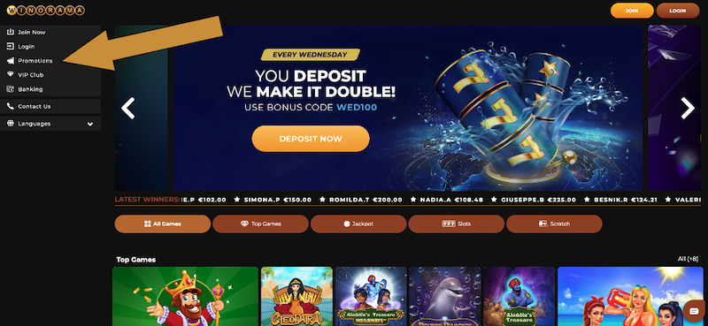 En el casino online Winorama, los jugadores pueden elegir entre varios bonos interesantes