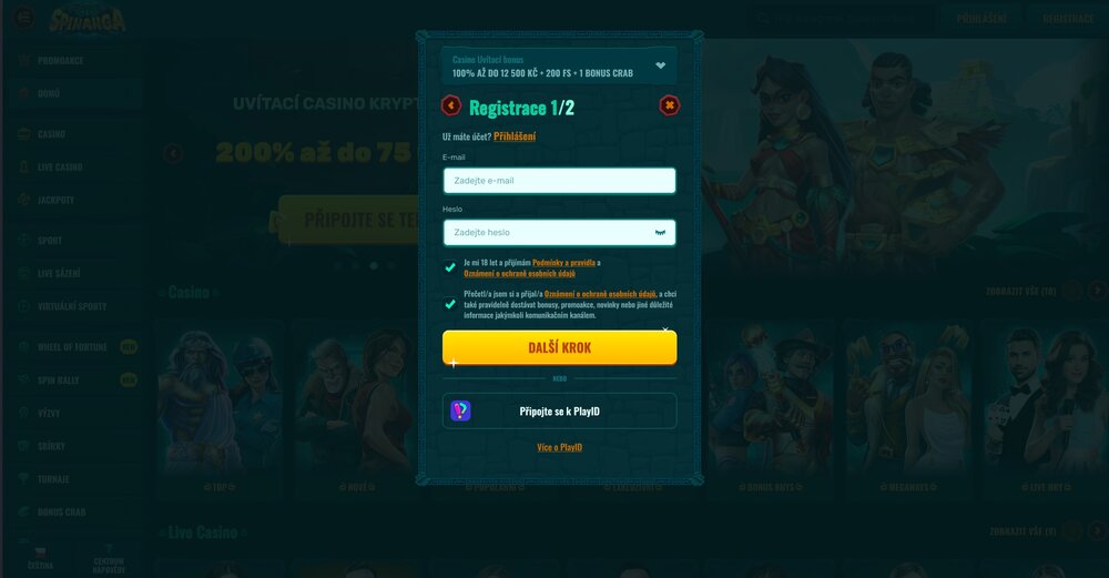 Registro en Spinanga