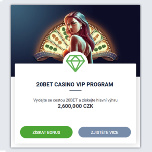 20BET – programa VIP