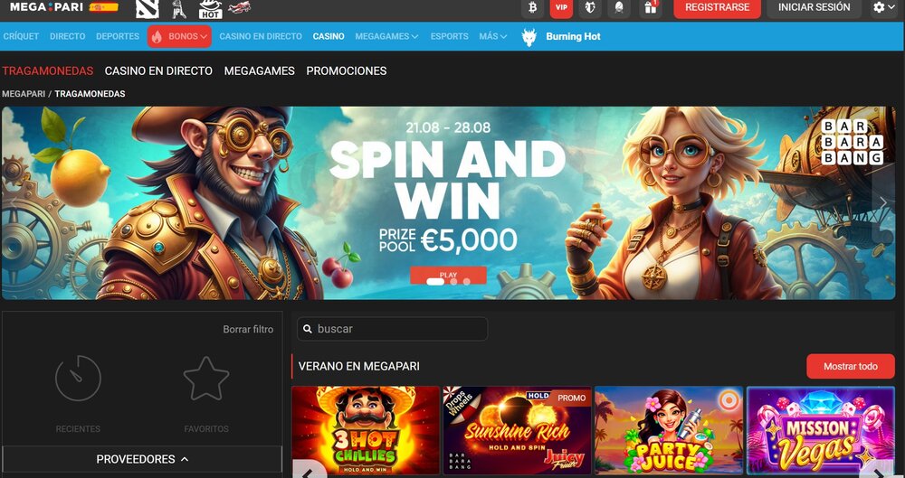 Megapari casino
