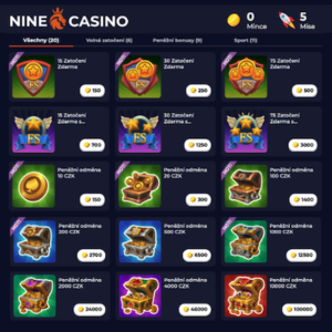 Tienda en NineCasino