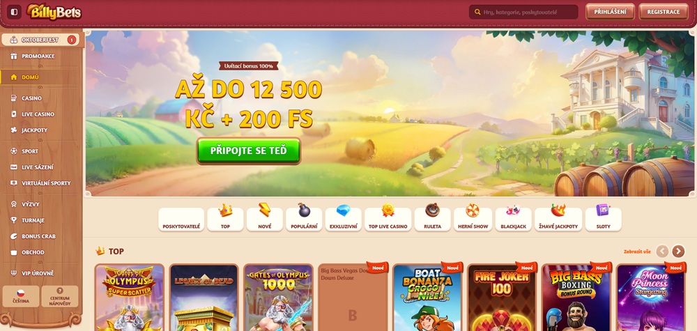 Aplicación de BillyBets