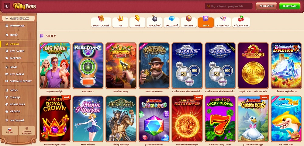 Tragaperras de BillyBets