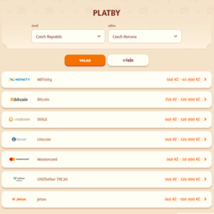 BillyBets – depósito y retiro de dinero