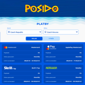 Posido – depósito y retiro de dinero