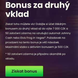 Bizzo Casino – bono por el segundo depósito
