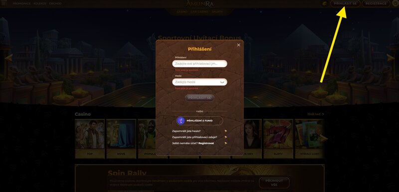 AmunRa login