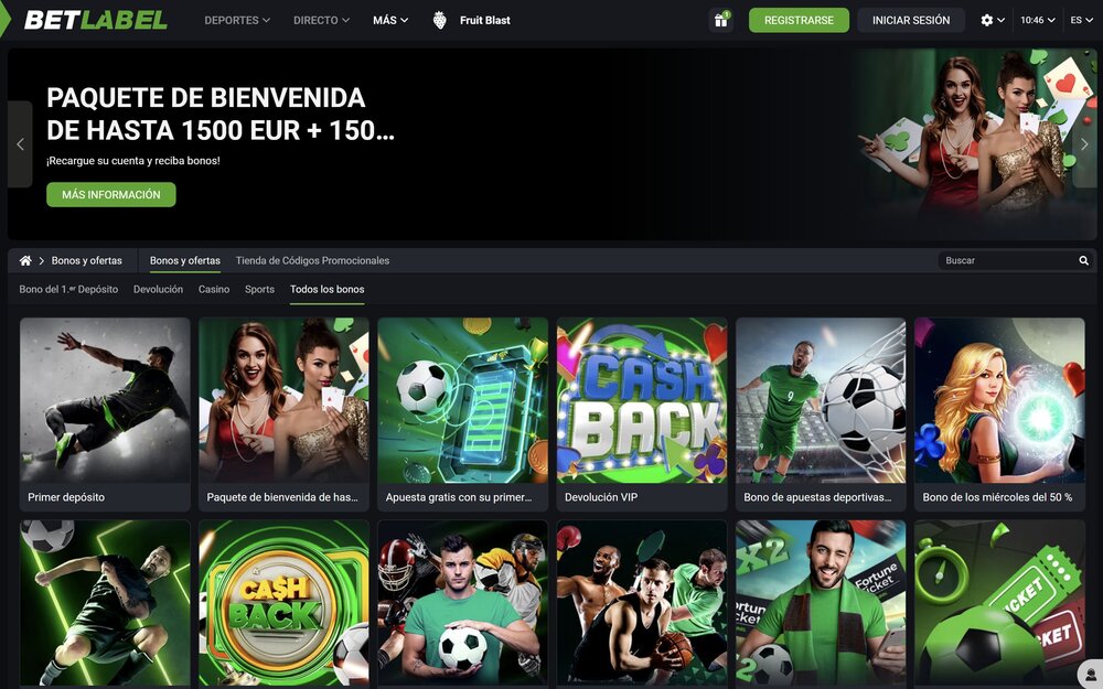 Betlabel bonos