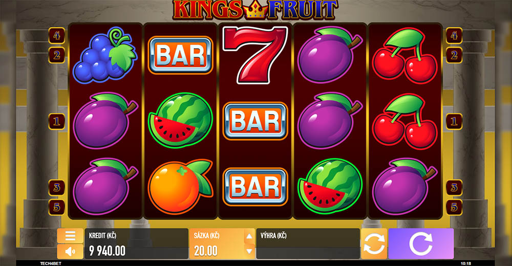 tragamonedas Kings Fruit