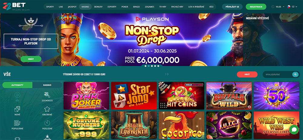 Casino 22BET