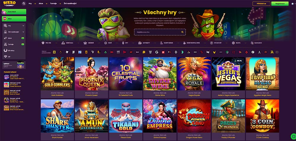 Atomic Slot Lab en Bizzo Casino