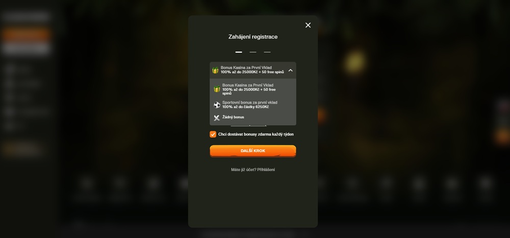 Registro en CashWin