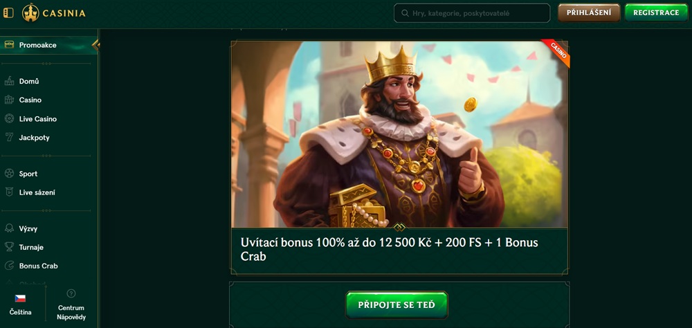 Bono de bienvenida Casinia