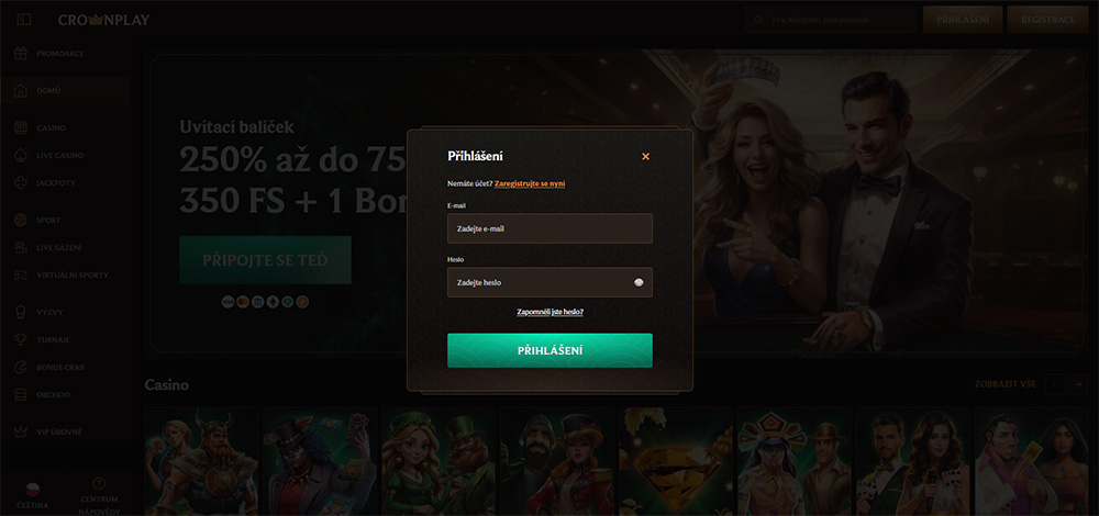 Inicio de sesión en CrownPlay [Guía de inicio de sesión]