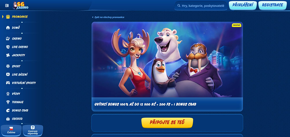 SGCasino – bono de bienvenida