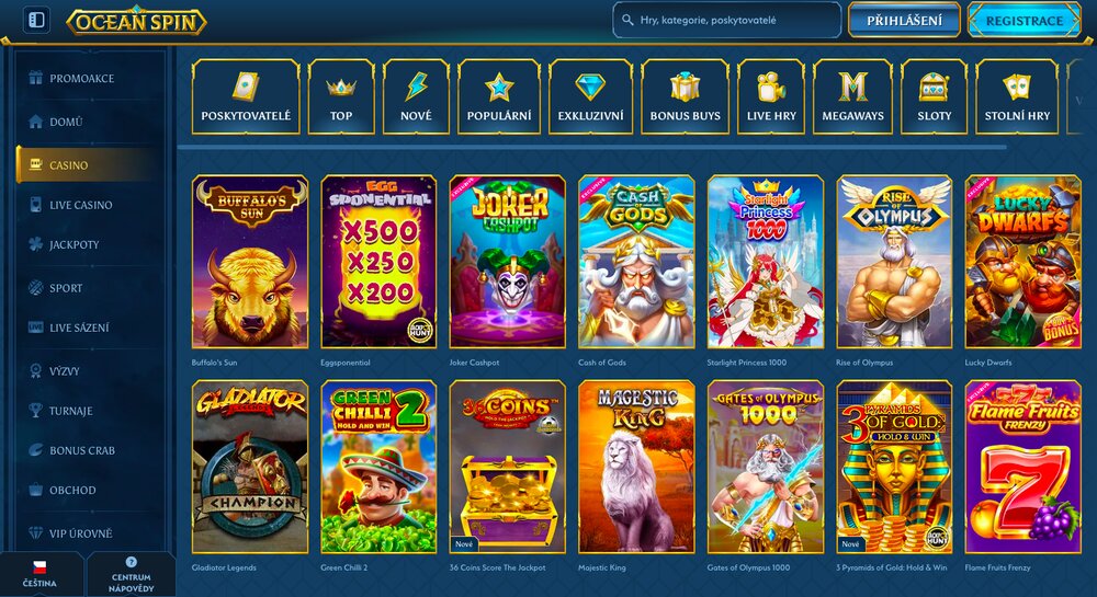 Ocean Spin slot machines