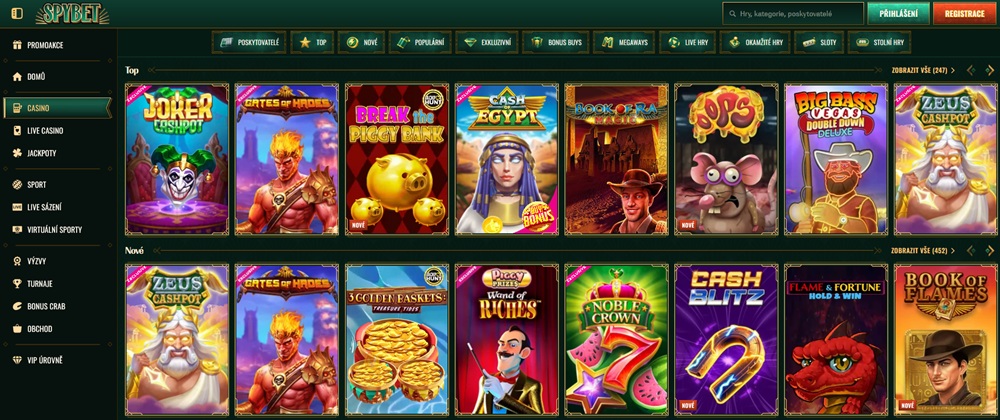 Aplicación del casino Spybet