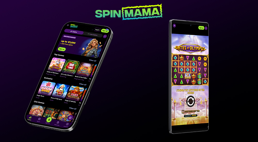 En el casino Spinmama es posible jugar también en dispositivos móviles gracias a su web perfectamente optimizada