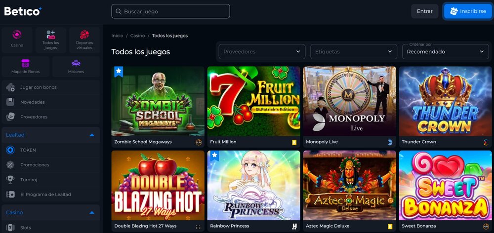 Betico casino