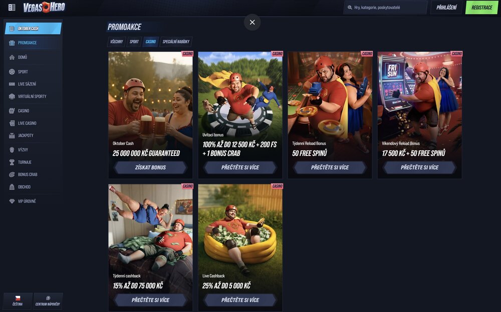 Giros gratis de VegasHero