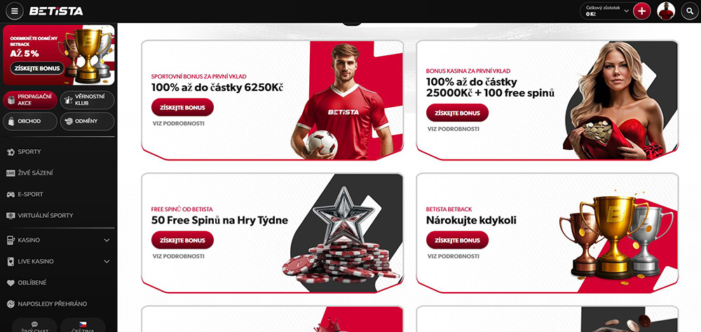 código promocional de Betista