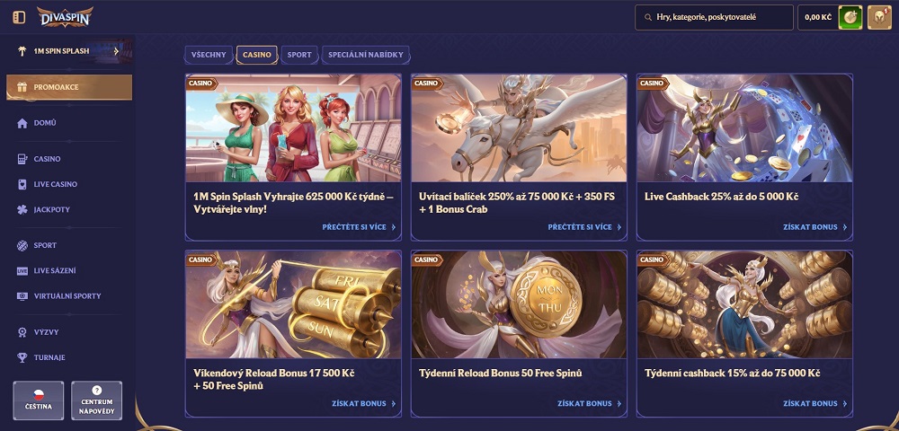 Vista previa de giros gratis de DivaSpin
