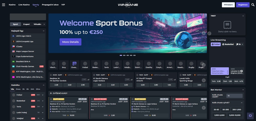 casa de apuestas Winsane