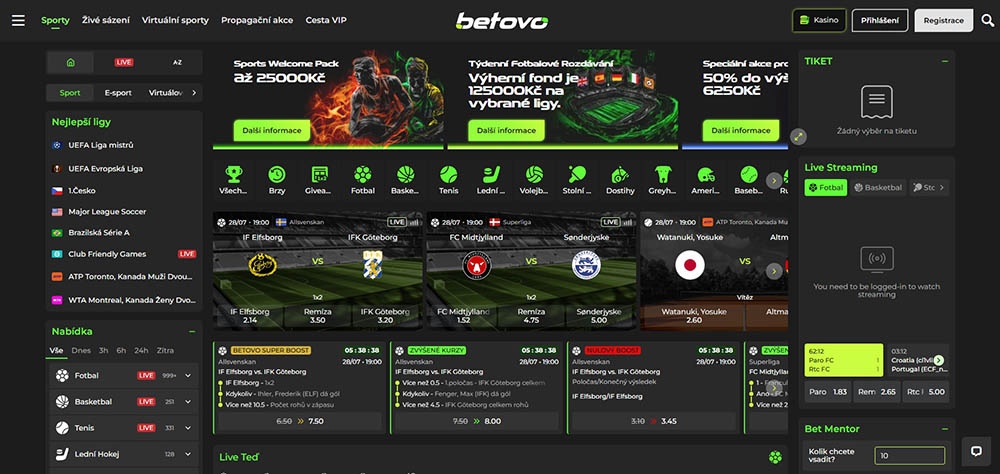 Casa de apuestas Betovo