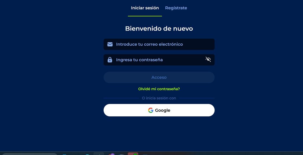 Billionairespin inicio de sesión