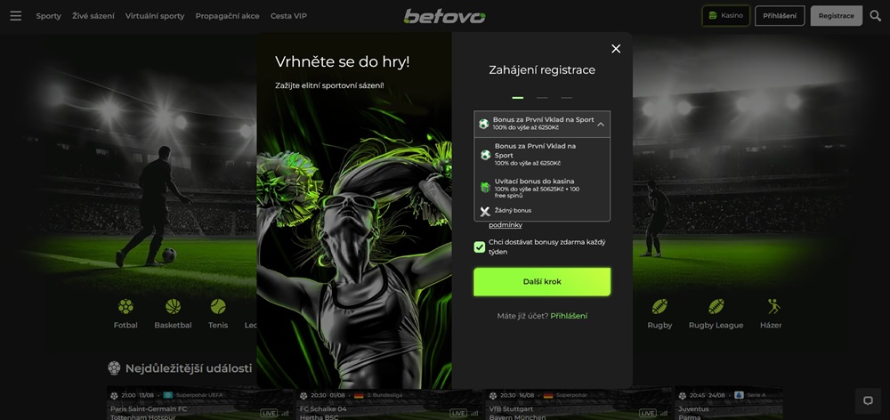 Código promocional de Betovo