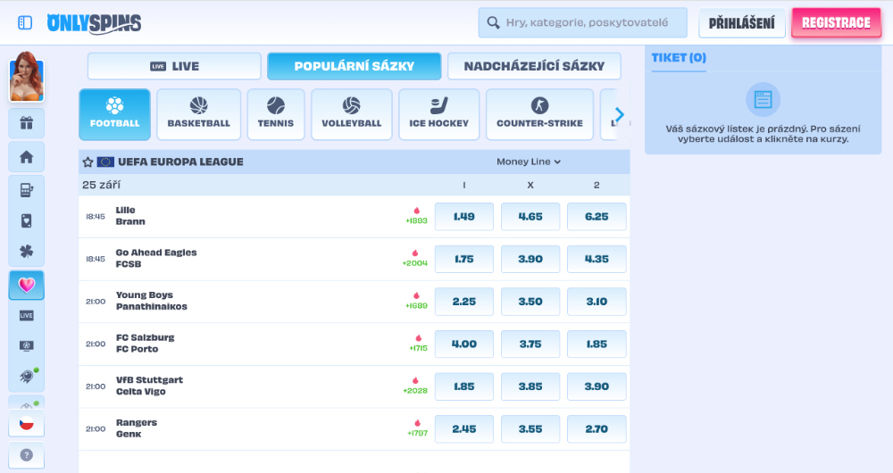 Casa de apuestas OnlySpins