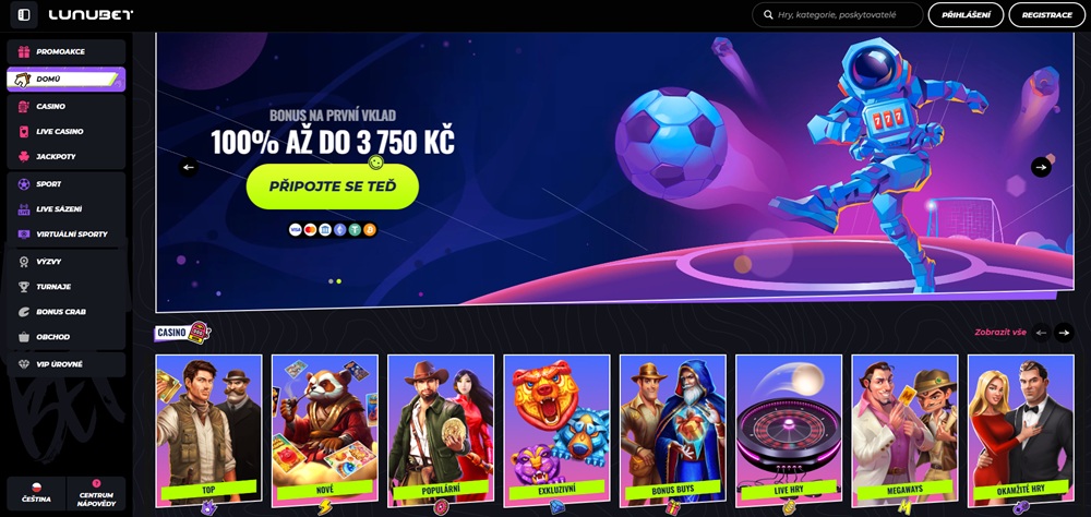 Aplicación de LunuBet