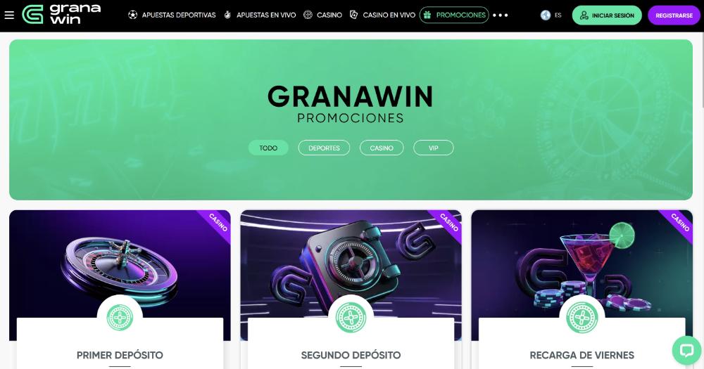 GranaWin bonos