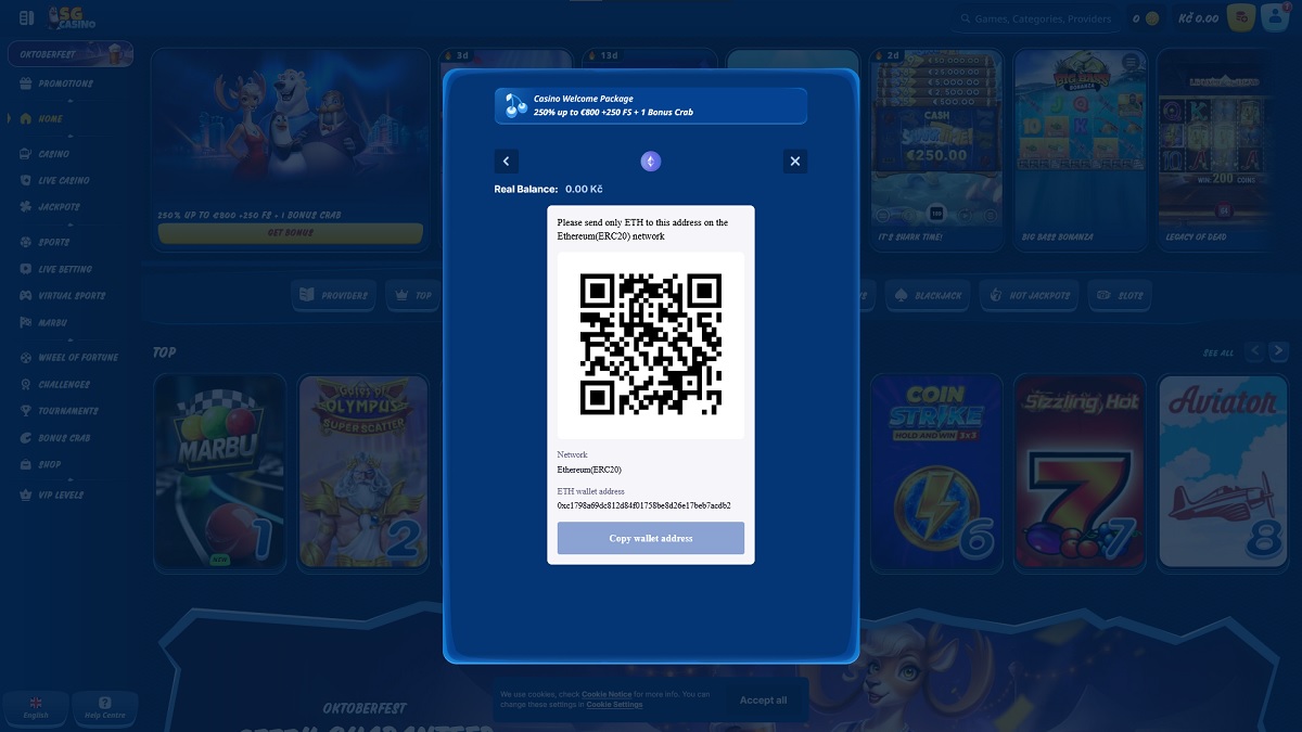69231 jak poslat krypto bezpecne sgcasino modula1