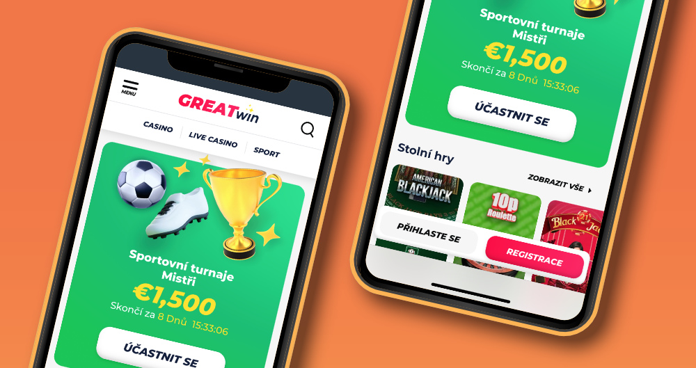 Aplicación móvil de GreatWin